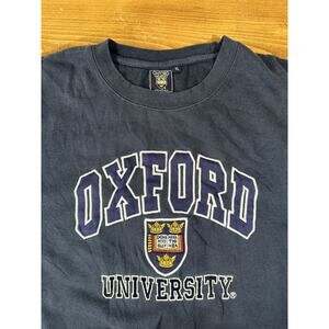 Vintage 90s Oxford University England Crewneck Sweatshirt Pullover Vtg XL